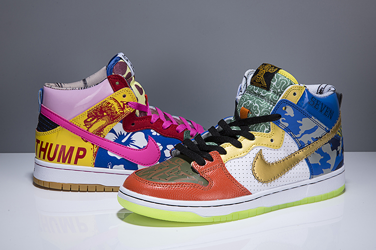 Nike SB Dunk High “What The Doernbecher”Colorful Shoes